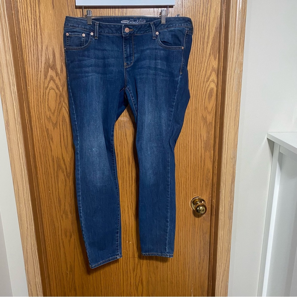 Female rockstar jeans